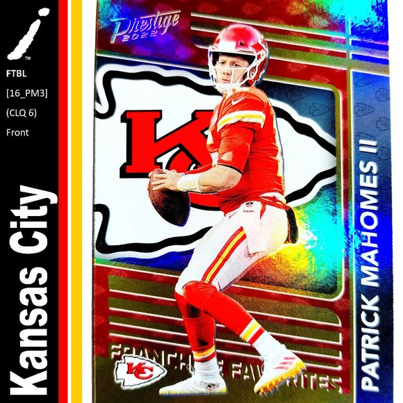 Kansas City Chiefs (Patrick Mahomes II) - FTBL [16_PM3] - Picture 1 of 3